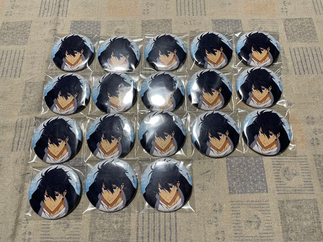 フリー free 七瀬遙 缶バッジ - メルカリ