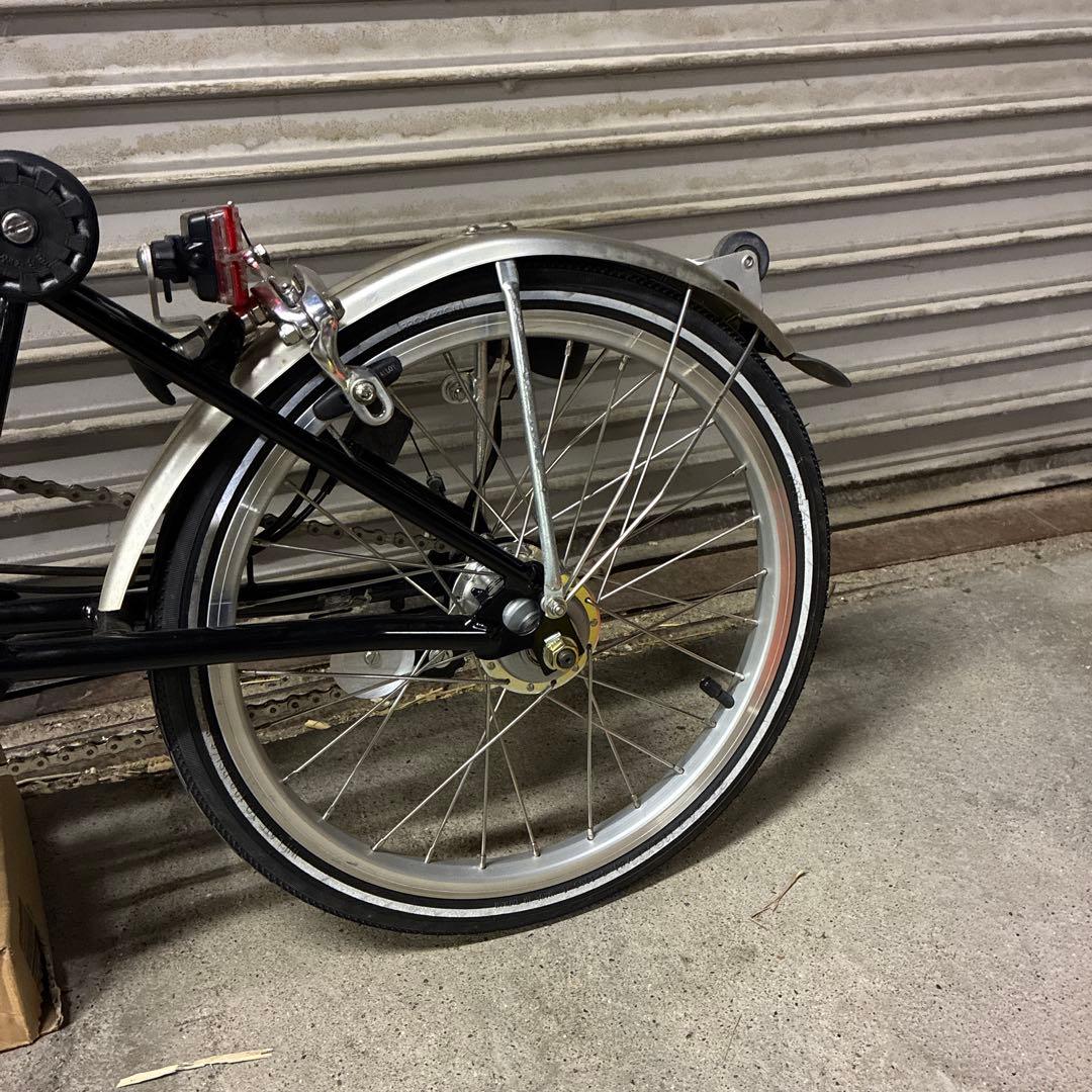 走行極小　ブロンプトンM3L 3速 折りたたみ自転車 2008年