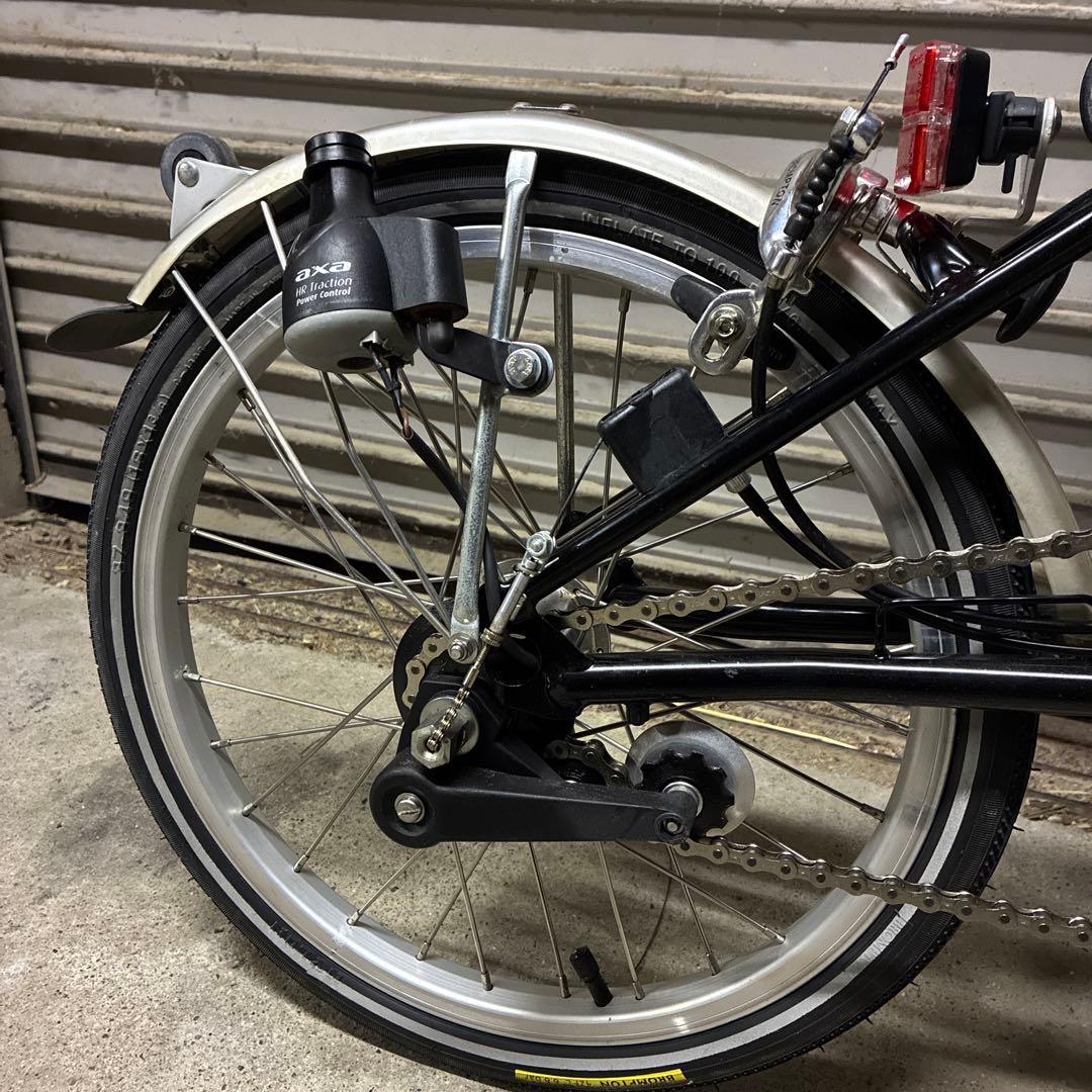 走行極小　ブロンプトンM3L 3速 折りたたみ自転車 2008年