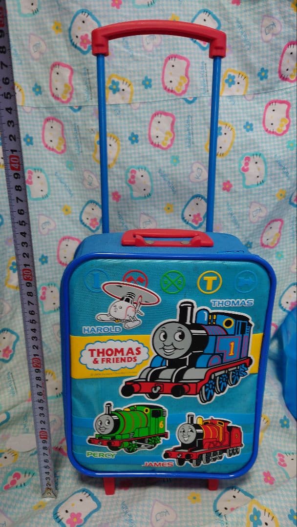 セット きかんしゃトーマス キャリーバック ティッシュ ポップコーンバゲット他