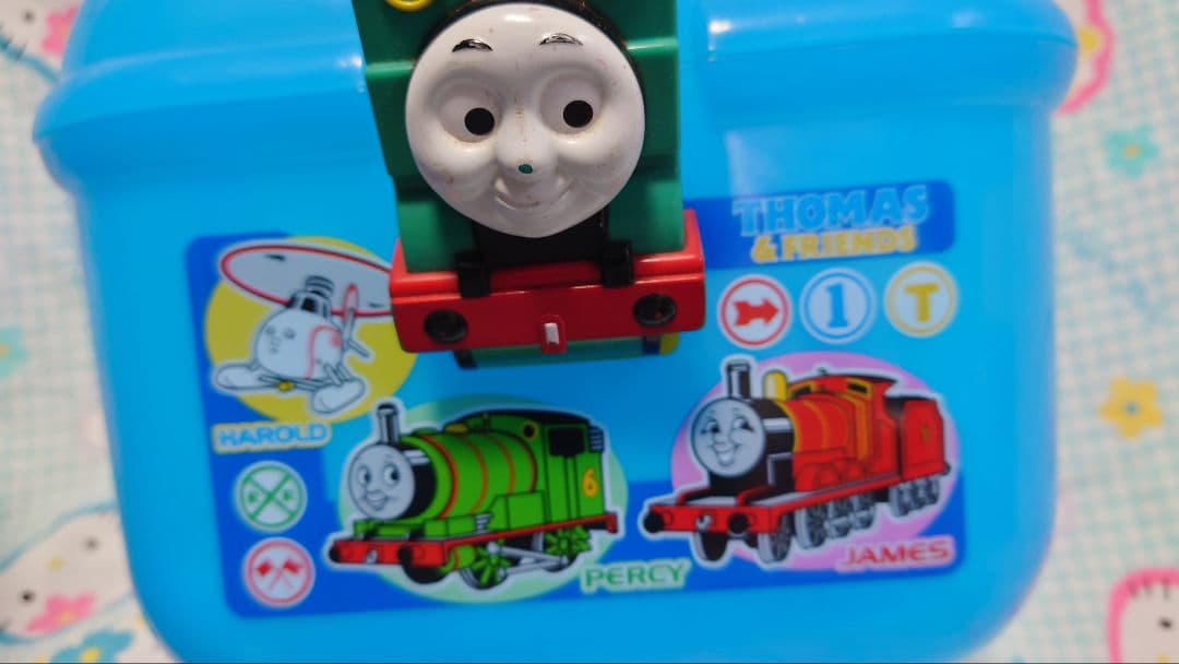 セット きかんしゃトーマス キャリーバック ティッシュ ポップコーンバゲット他