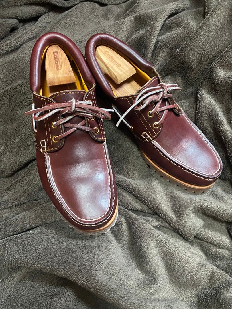 Timberland 3eye バーガンディ　26.0cm