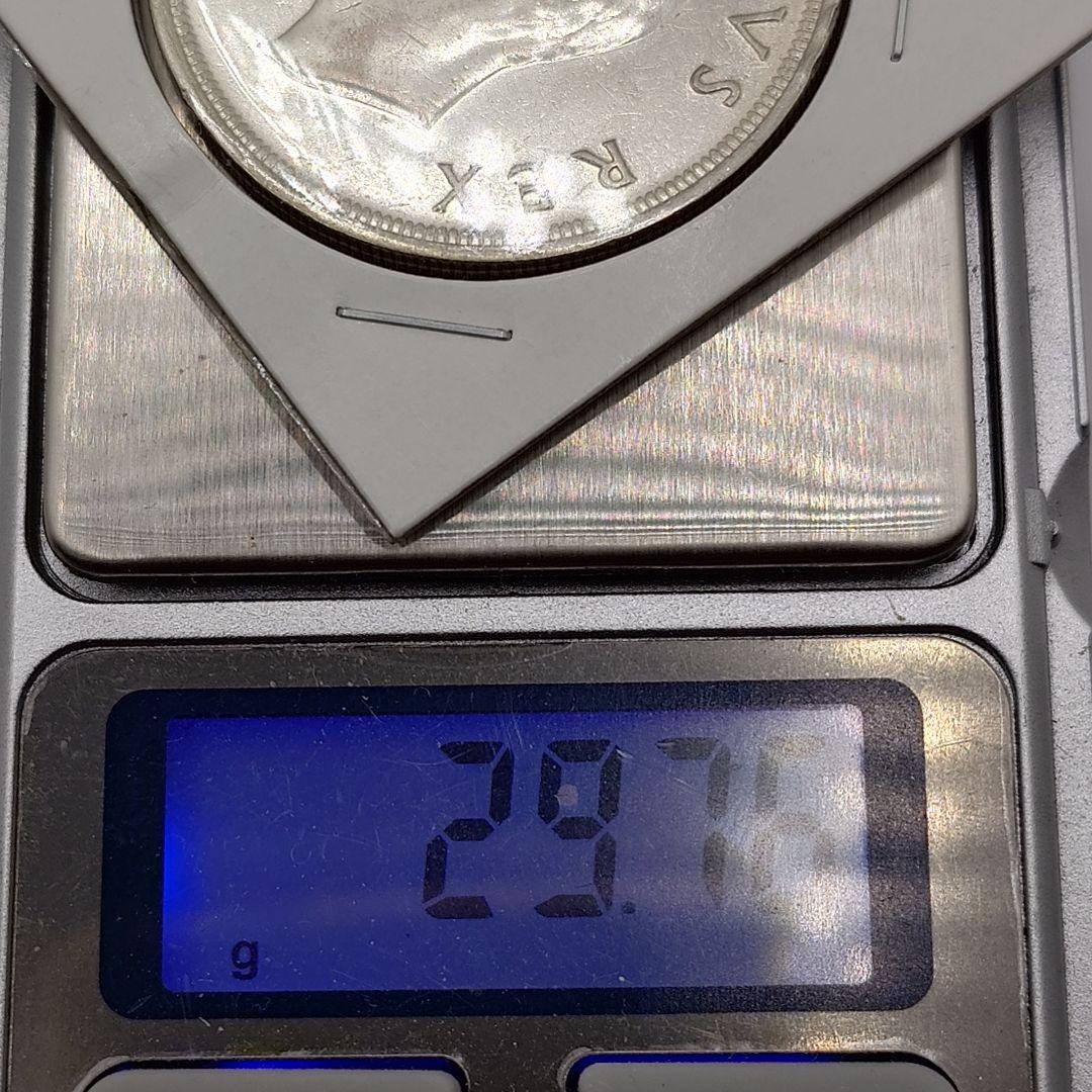 南アフリカ 5シリング 1952年 ジョージ6世 銀貨 da2007 - メルカリ