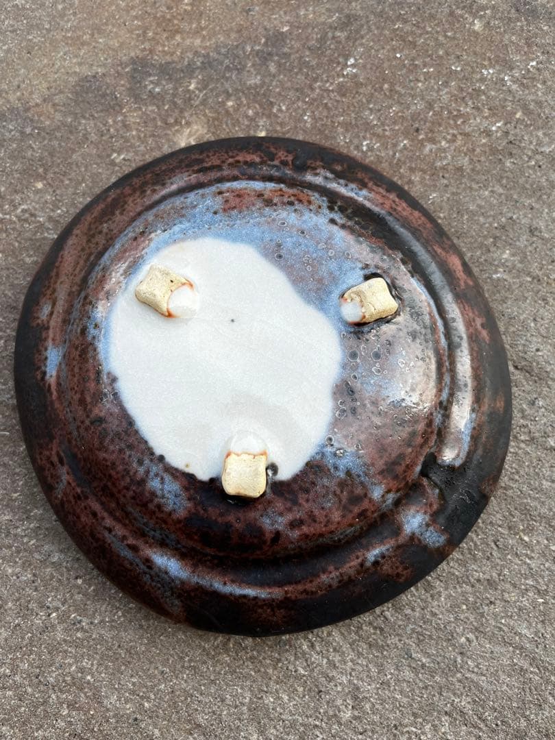 茶道具 備前焼 灰器 中村正彦作