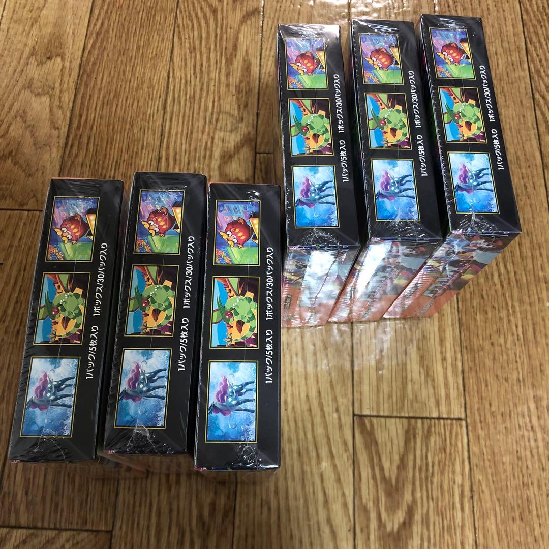 ポケカ　インフェルノX シュリンク付き6box