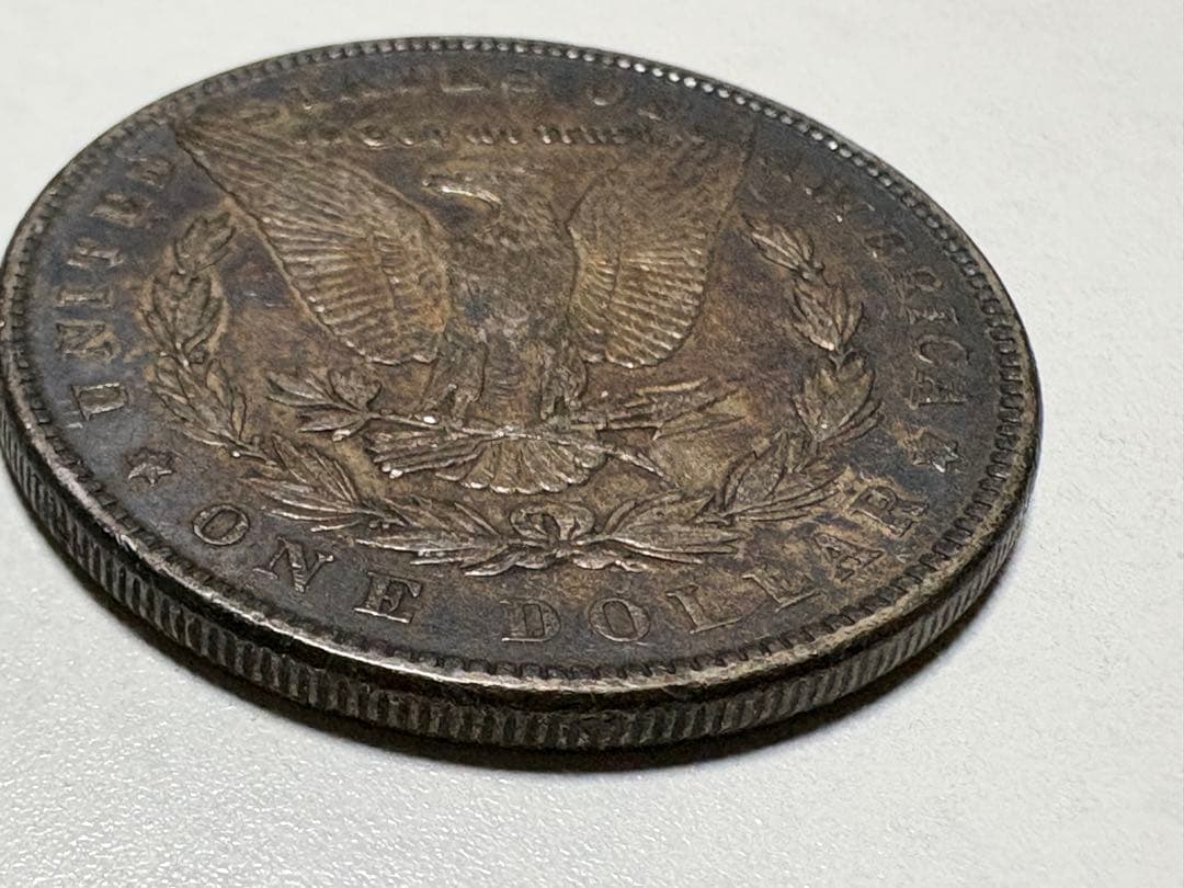 【本物保証】希少　アメリカ　モルガンダラー　1ドル銀貨　1884年 26.69g