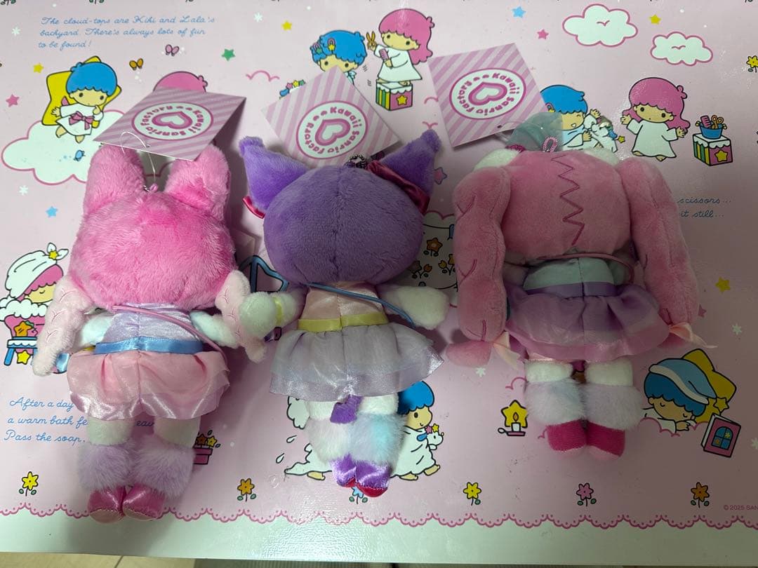 サンリオ 原宿限定 マスコット キティ ファッション　キティ　マイメロ　クロミ