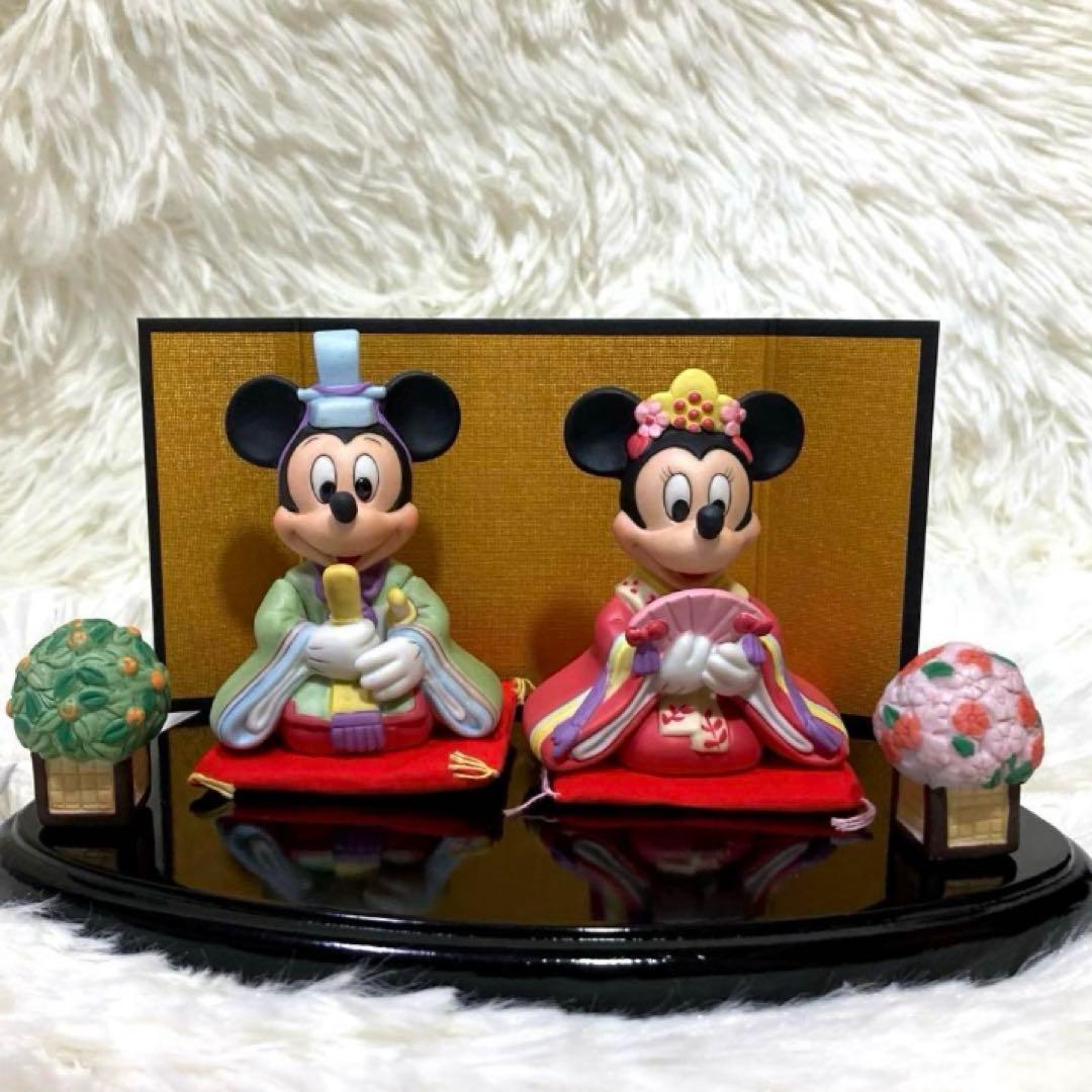くーちゃん⭐️希少⭐️激レア ディズニー雛人形 五段飾り 陶器製 ひな祭り