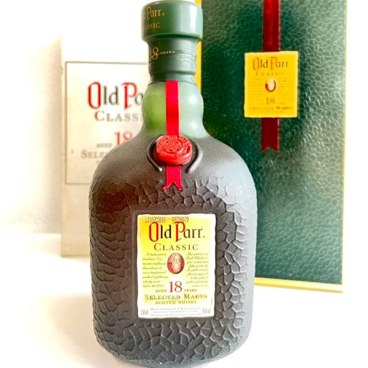 Old Parr Classic 18 750ml 箱入りウイスキー｜Amazon.co.jp: オールド