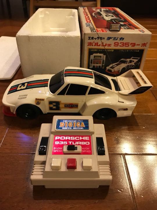 エポック社のデジカ ポルシェ935ターボ エポック社 デジカ 1/16