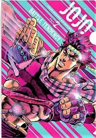 ジョジョの奇妙な冒険 荒木飛呂彦展限定 クリアファイル 2枚セット