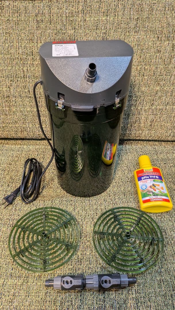 チャート ★エーハイム クラシック 2215★ EHEIM｜エーハイム クラシック2215ろ材付きセット ｜ 外部式フィルター