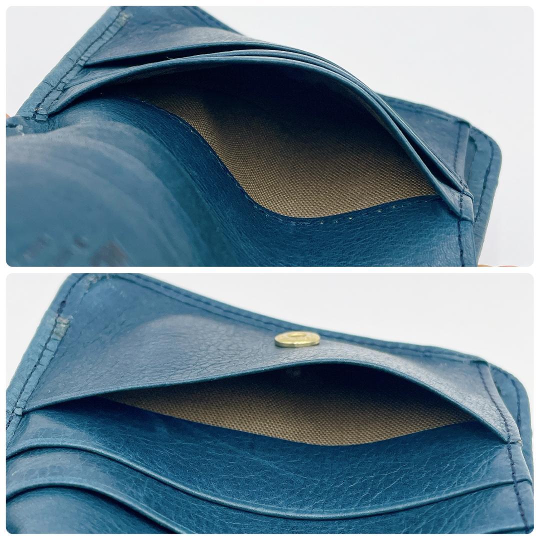 Kissora × MOOMIN 本革レザー 二つ折り財布　m607