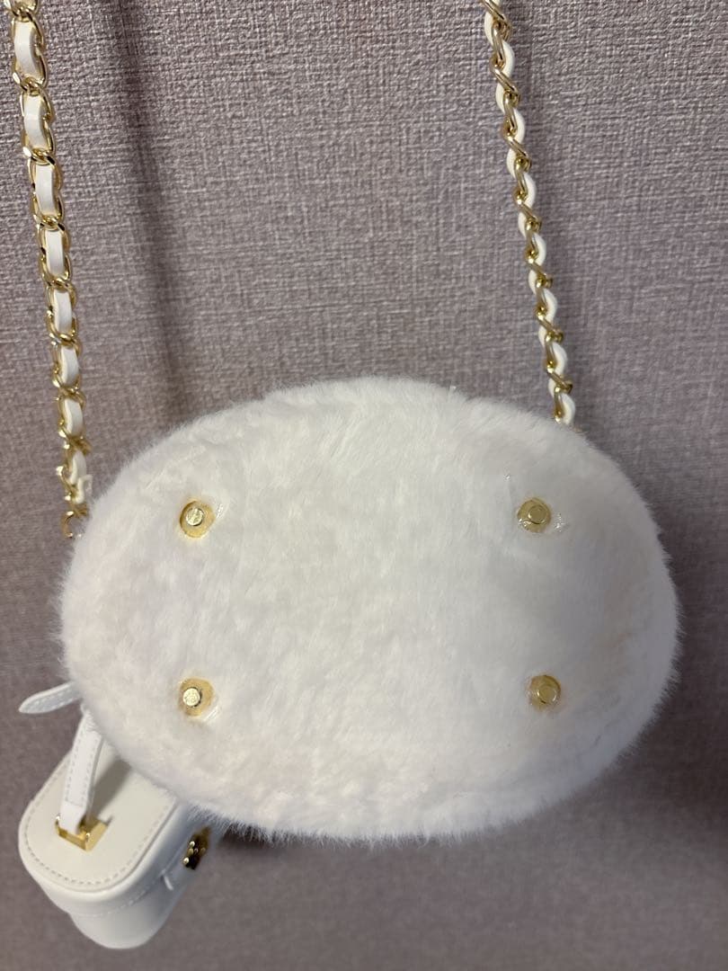 リリーブラウン マリークワント ファーバッグ ミニバッグ付き