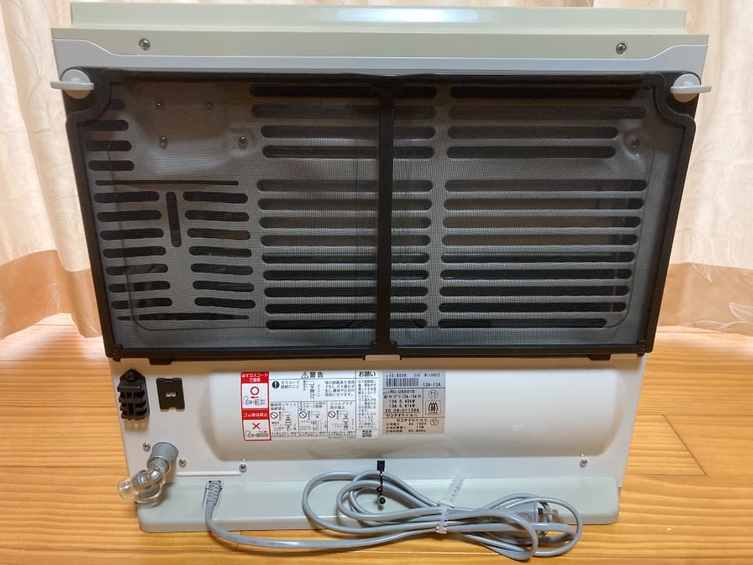 リンナイ ガスファンヒーター 2020年製 RC-U5801E 都市ガス