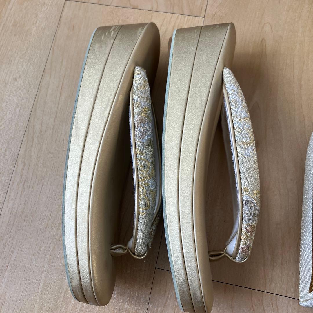 キンワシ印　和装用バッグと草履セット