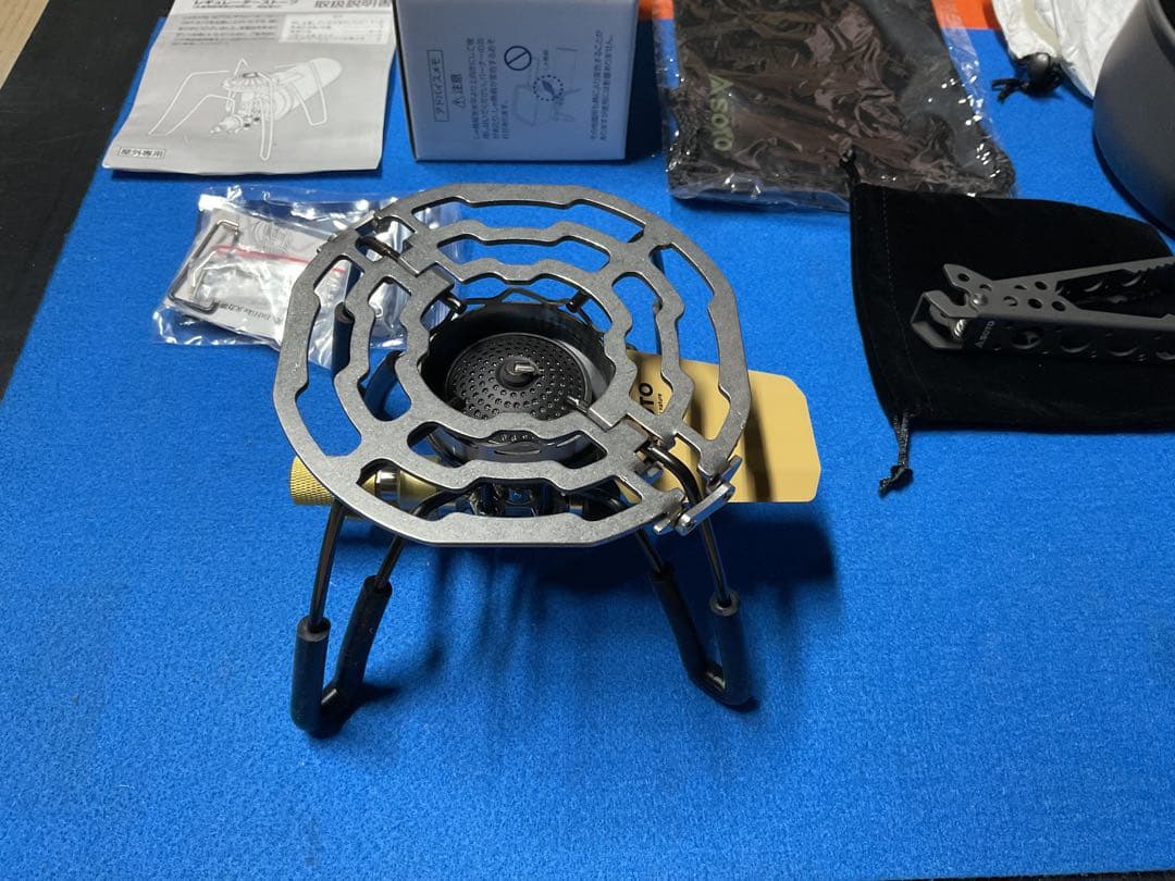 SOTOレギュレーターストーブST-310SBカスタム+1.8ℓクッカー新品