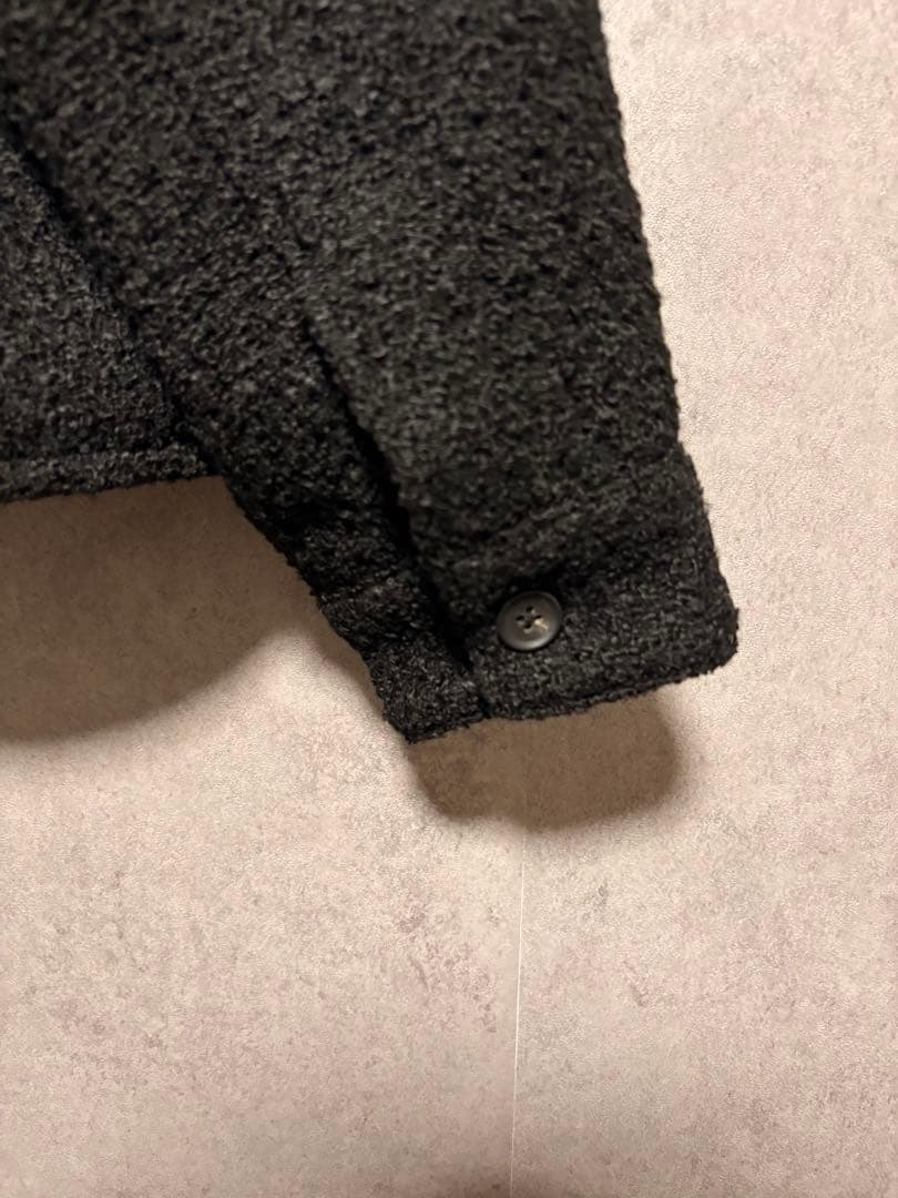 ZARA ザラ ポケット付きテクスチャードシャツジャケット S
