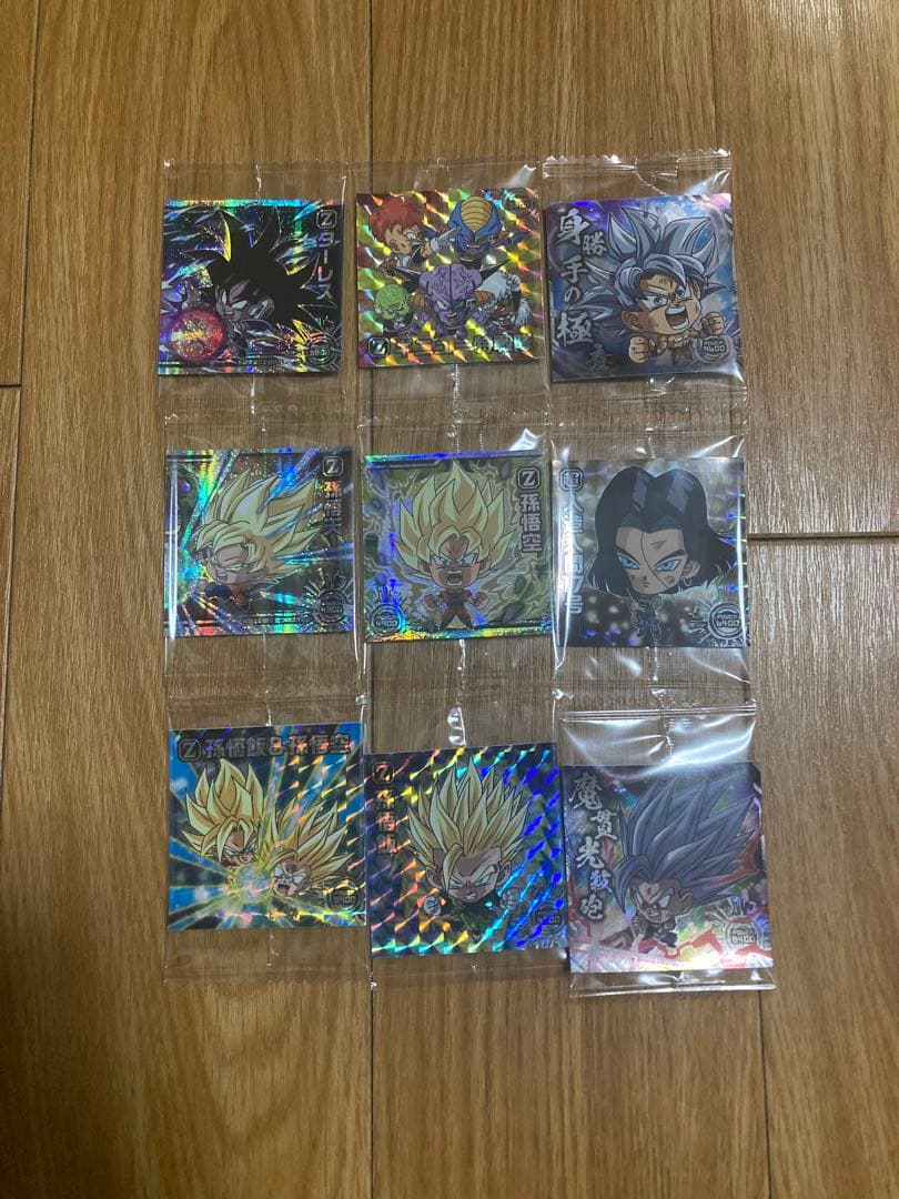 ドラゴンボール シール ウエハース61枚