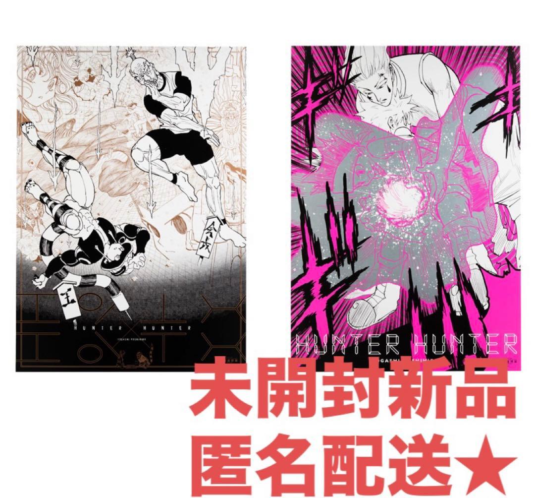 冨樫義博展 『HUNTER×HUNTER』B2グラフィックポスター2枚セット HUNTER