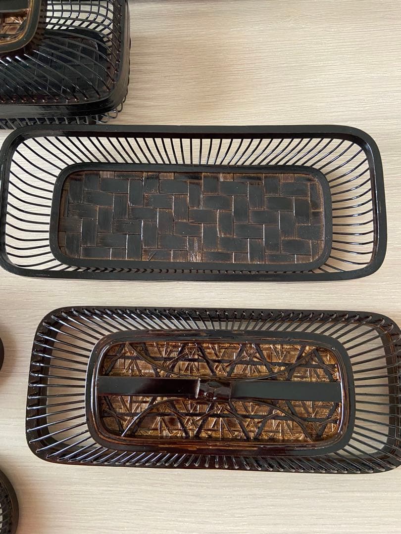 竹の器 6個セット　お料理が映える