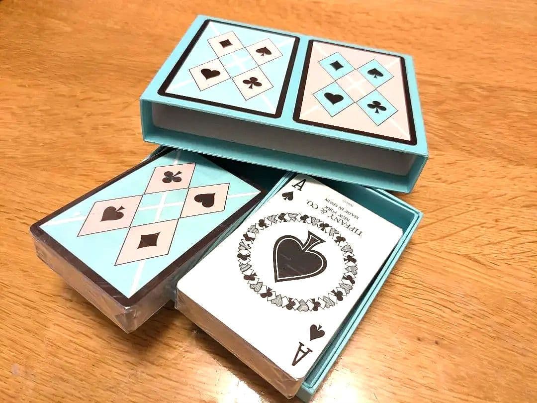Tiffany & Co. ダイヤモンドデザイン トランプセット　ティファニー
