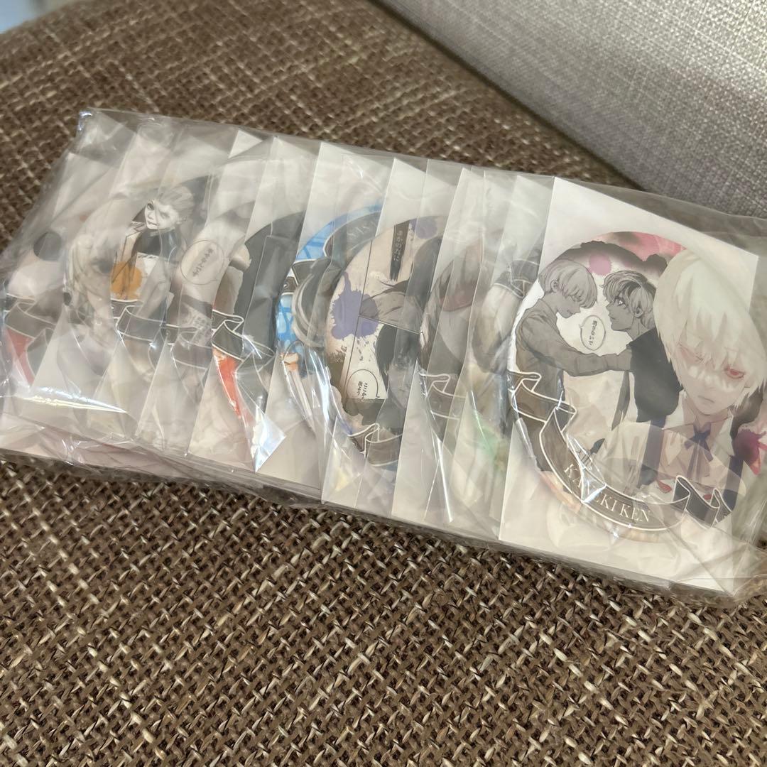 東京喰種 トーキョーグール:re コレクション缶バッジ HEROES 金木研