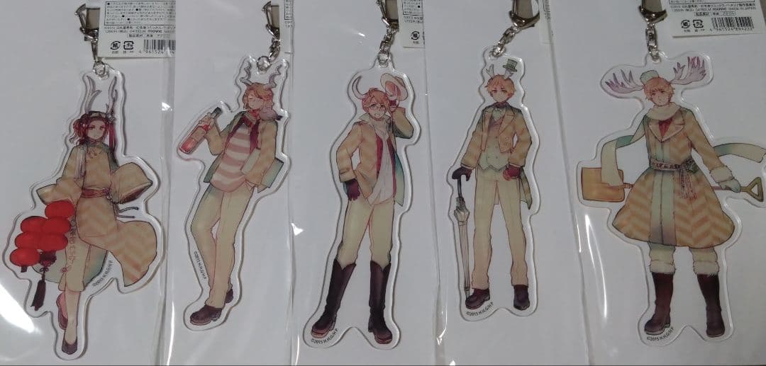 ヘタリア イギリス アクリルキーホルダー 角つき 未開封品】ヘタリア