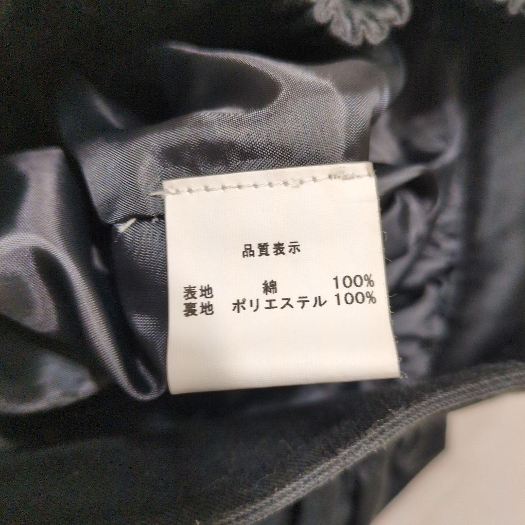 イノセントワールド　スカート 黒 レース装飾 リボン付き