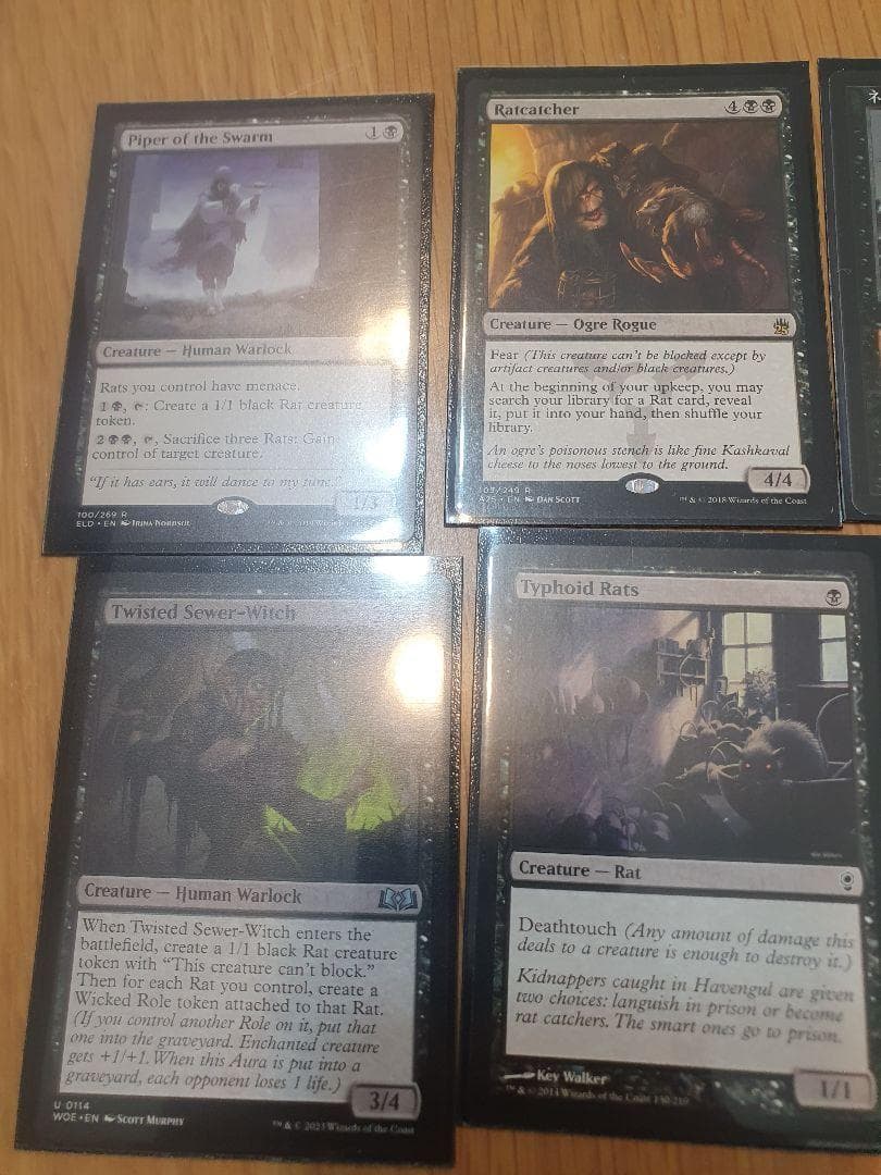 マジック：ザ・ギャザリング Rats/Infect custom MTG commander deck