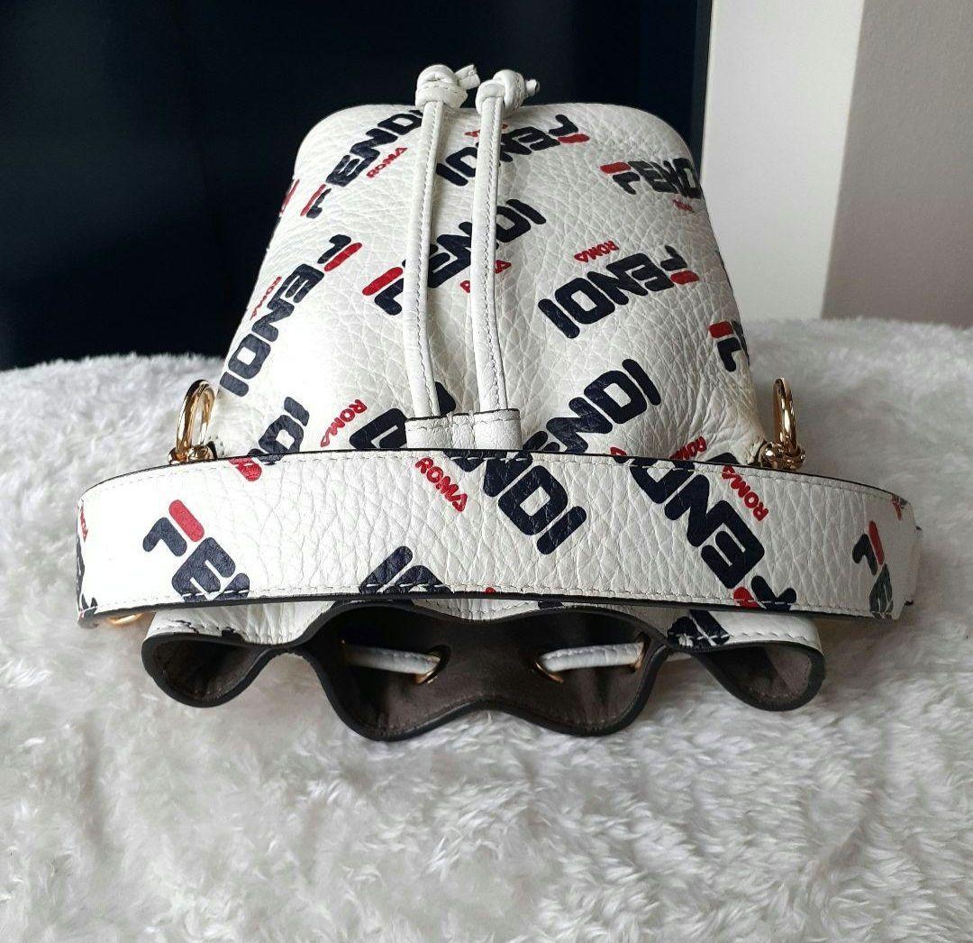 ⭐FENDI⭐ 美品 モントレゾール 巾着 ショルダーバッグ FILAコラボ