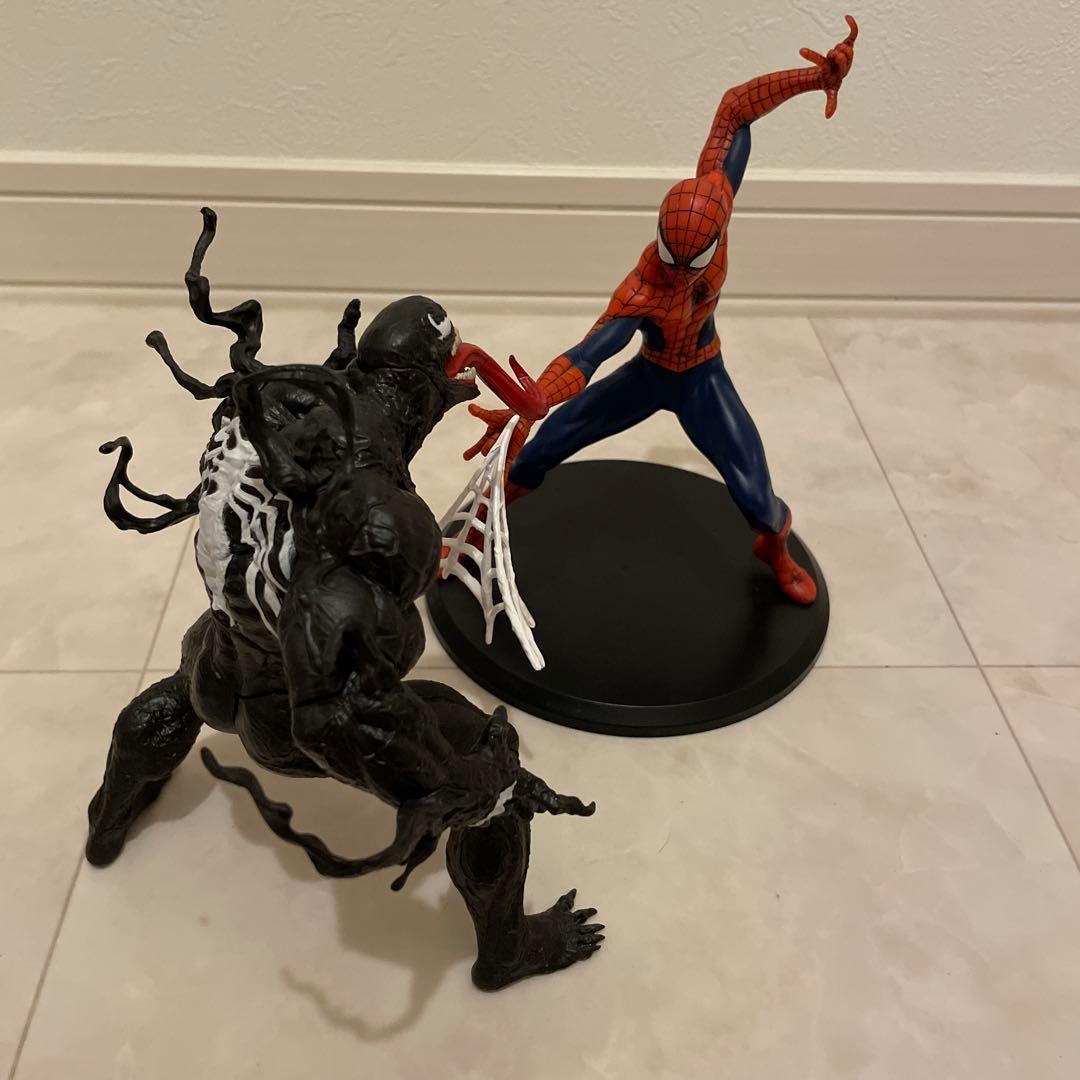 スパイダーマン ヴェノム アクションフィギュアセット - メルカリ