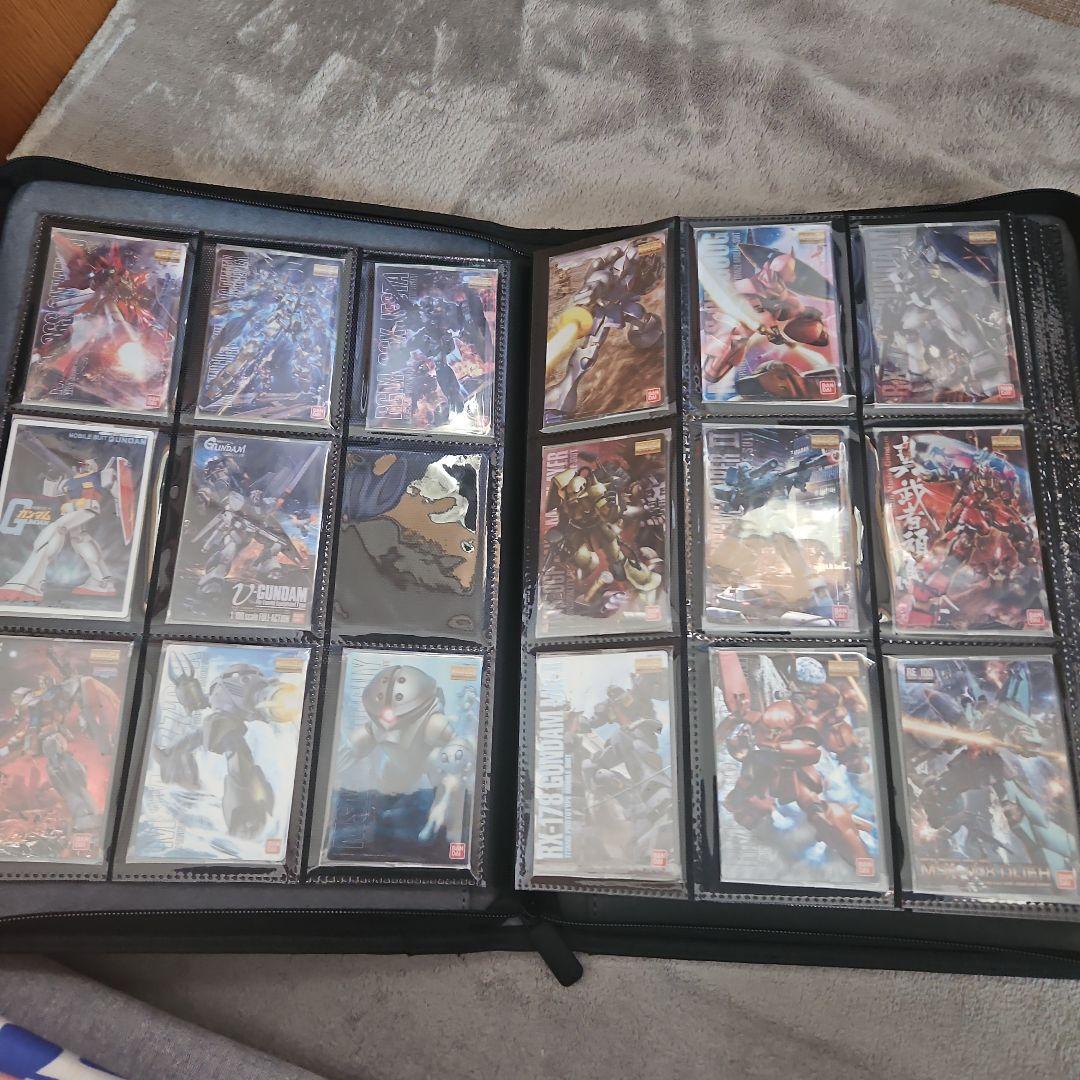ガンプラパッケージアートカードコンプセット