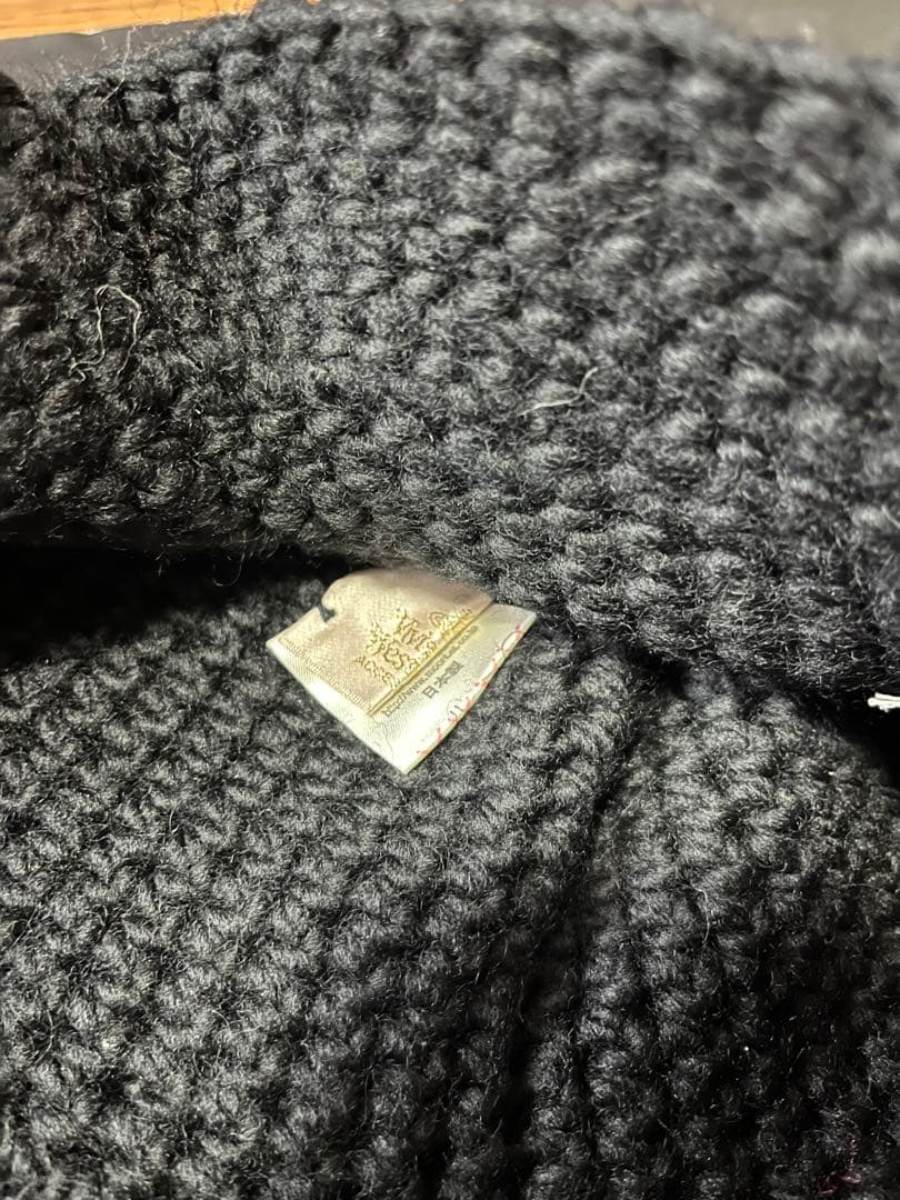 Vivienne Westwood 黒 ポンポン付きニット帽 希少】vivienne westwood