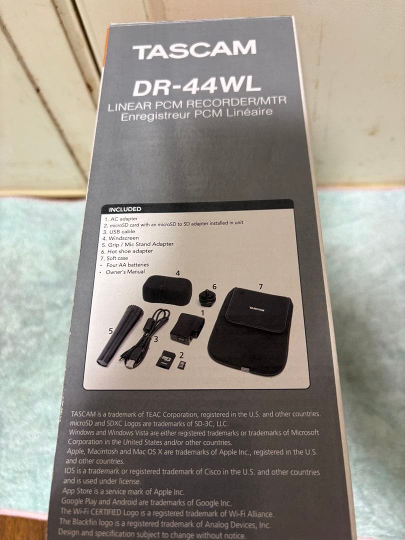 TASCAM DR-44WL(VER2-J) 外部電源アダプターセット