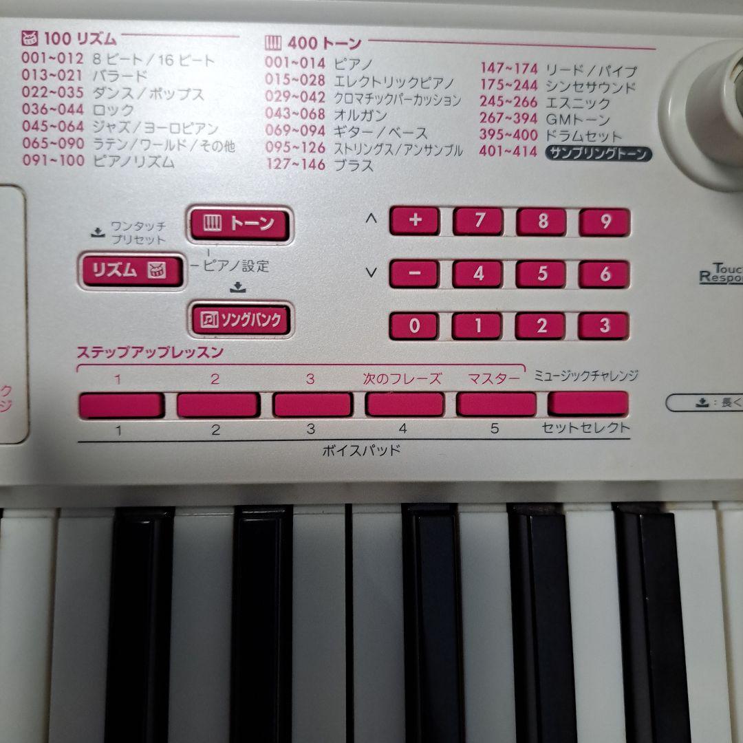 CASIO LK-121 キーボード マイク・電源アダプター付き
