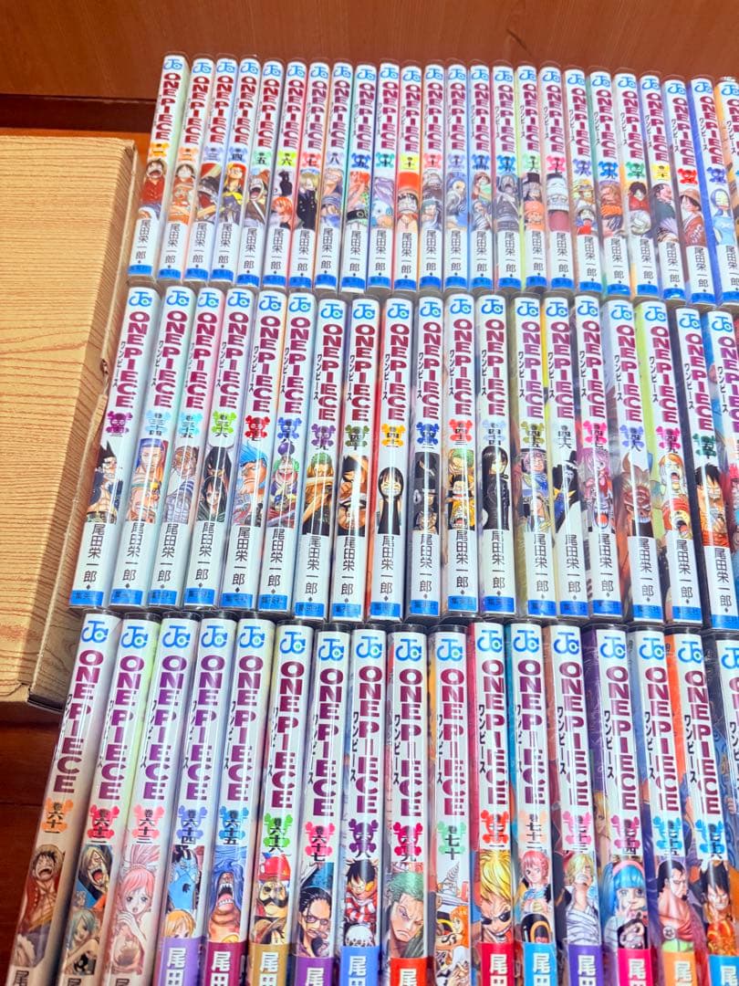 【全巻透明フィルムカバー付き】ONE PIECE 1～109巻➕おまけ