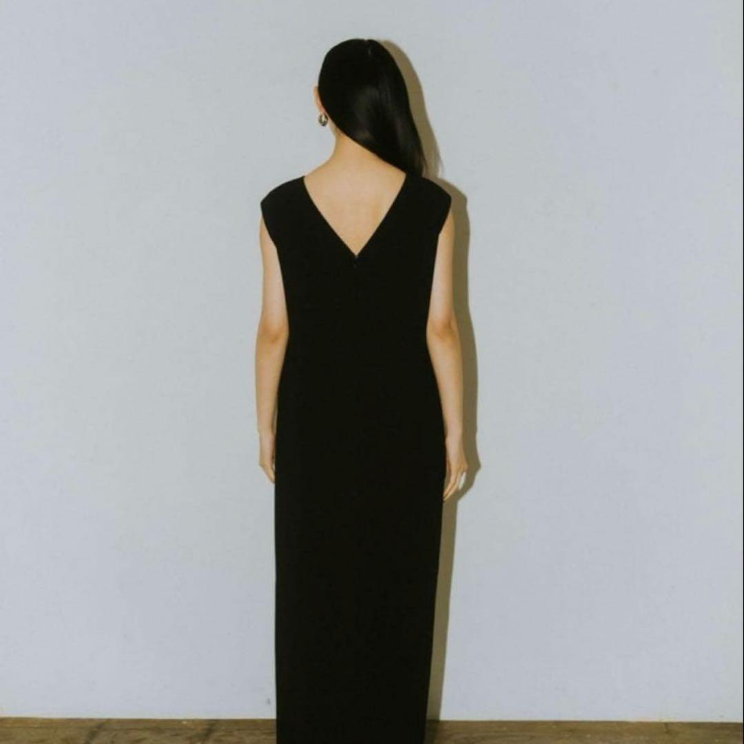 ANDRESD ドレス　glossy multi ruffle dress りこ