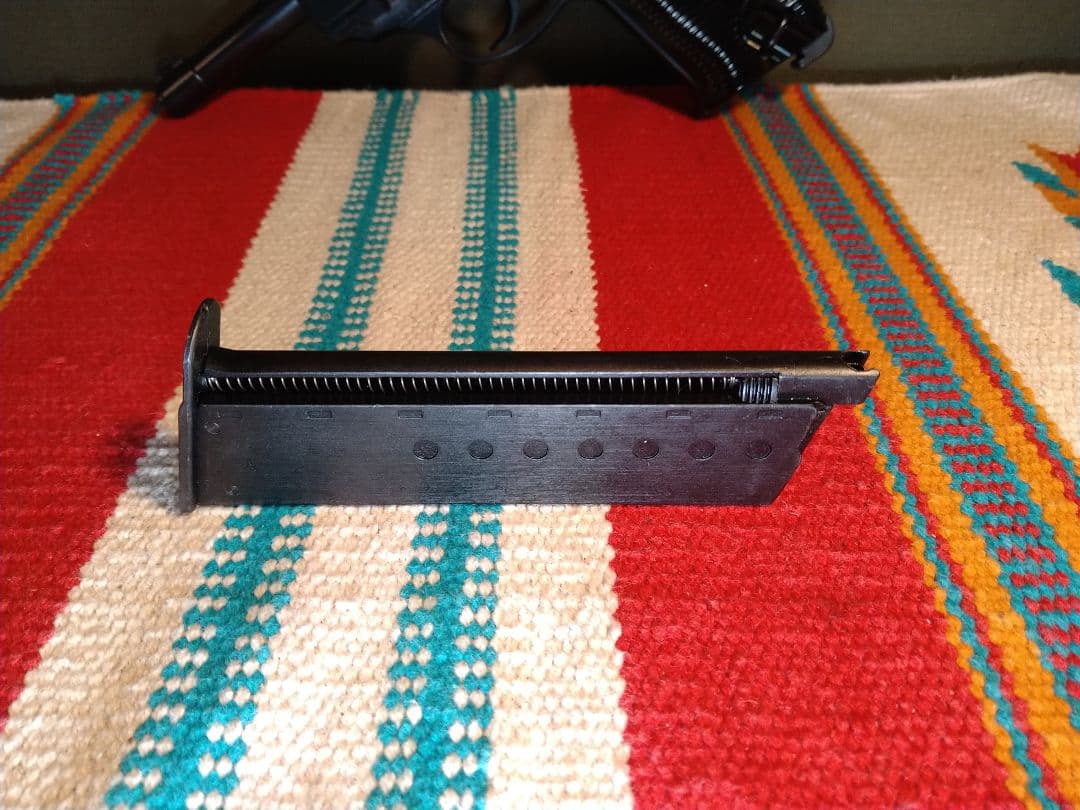 希少な美品！マルゼン　ワルサーP38　キャロム社モリブデンブルーカスタム！漏無し