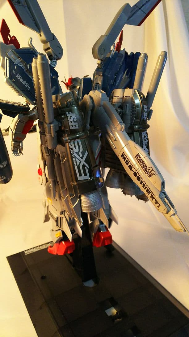 MGEx-Sガンダム肩換装パーツ取り付け、全塗装、改修 - メルカリ