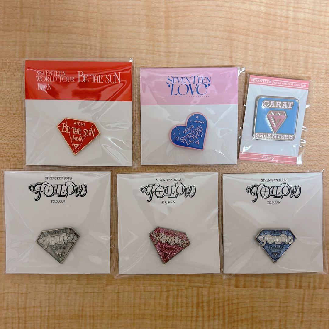 SEVENTEEN セブチ ピンバッジ - メルカリ