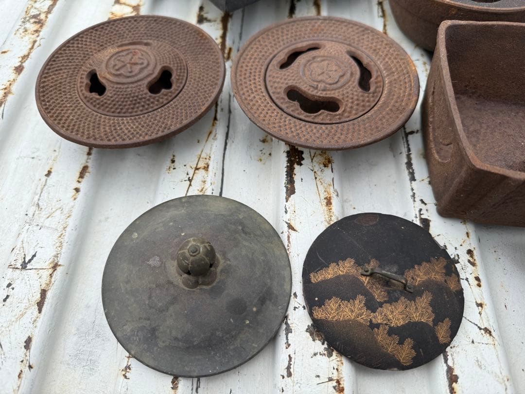 各種 鉄器 鉄瓶 灰皿 茶器 いろいろ まとめ 金属工芸 鉄製 その他