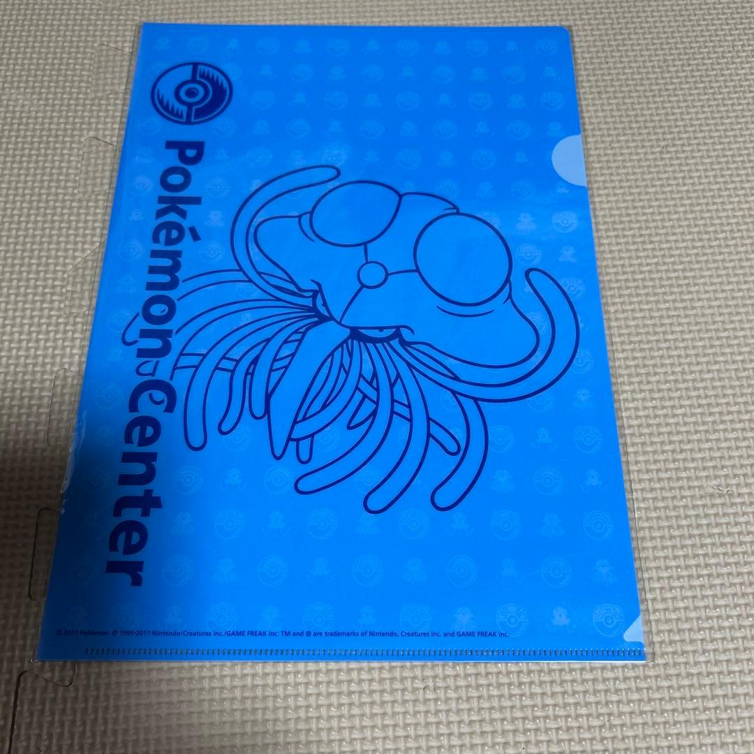 ポケモン 新品クリアファイル ポケモンセンター限定ショッパー柄 7枚