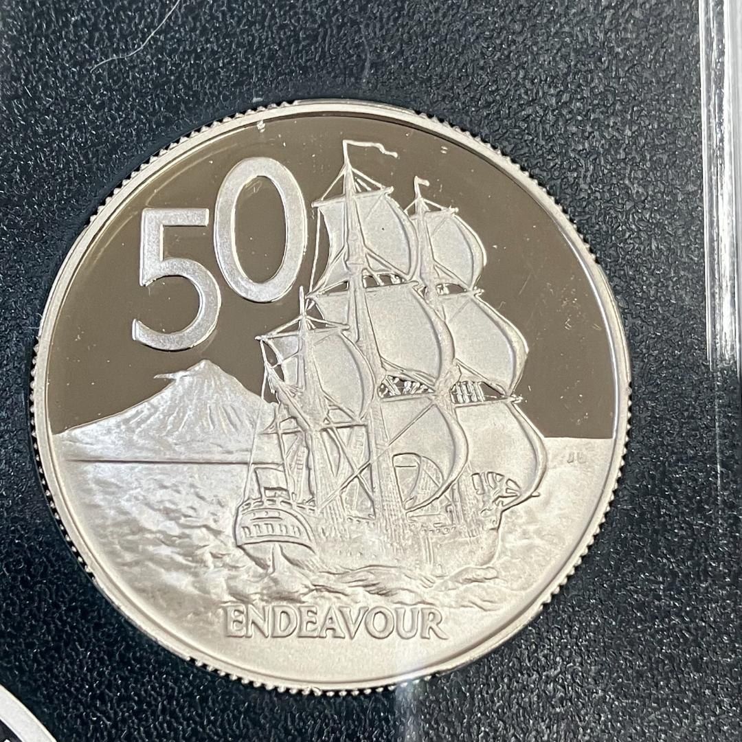 フィヨルドランドペンギン ニュージーランドプルーフコインセット 2005