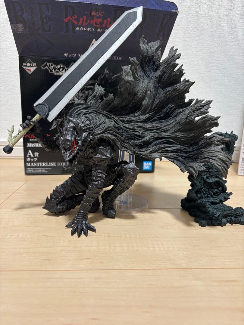 一番くじ ベルセルク 運命に抗う、黒い剣士 A賞 ガッツ B賞 ドラゴン