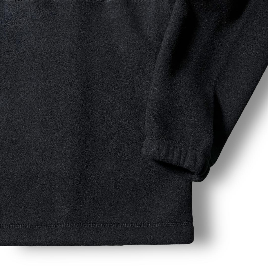 S ノースフェイス フリース アノラックジャケット ブラック