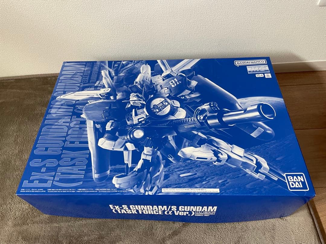 シン　MG Ex-Sガンダム/Sガンダム (タスクフォースα Ver.) MG 1/100 Ex-Sガンダム/Sガンダム (タスクフォースα Ver