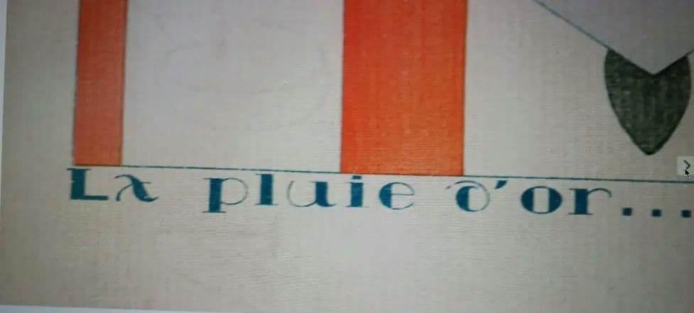 Mario Simonの版画 La pluie d'or ドレスデザイン - メルカリ