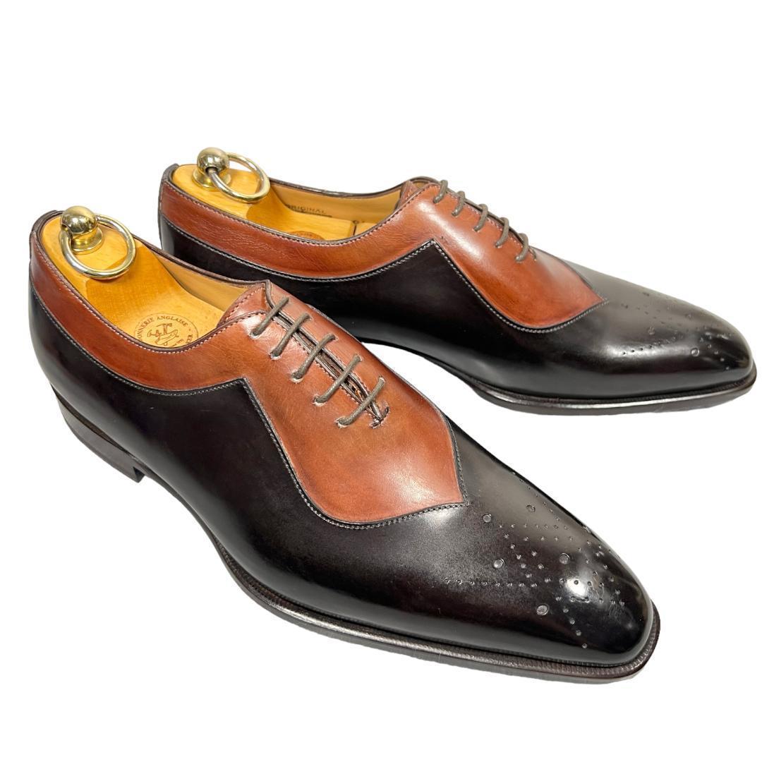 フランチェスコベニーニョ ホールカット ワンピース 61/2 25.5cm焦げ茶