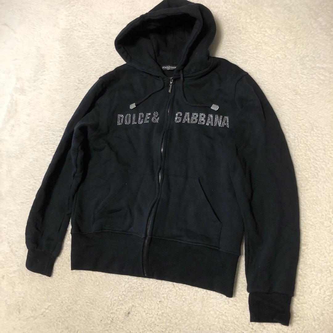 ドルチェ&ガッバーナ　ミッキーマウスコラボ　パーカー　ラインストーン